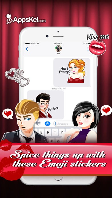A Sexy Love Emoji Stickers screenshot 4