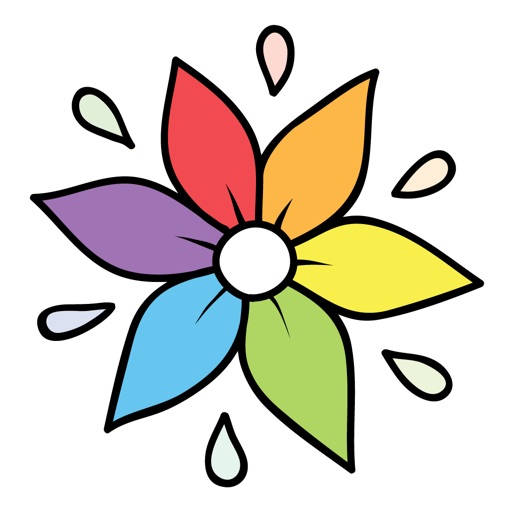 Adult Kid Number Coloring Book Icon