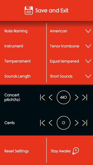 Trombone Tuner screenshot 2