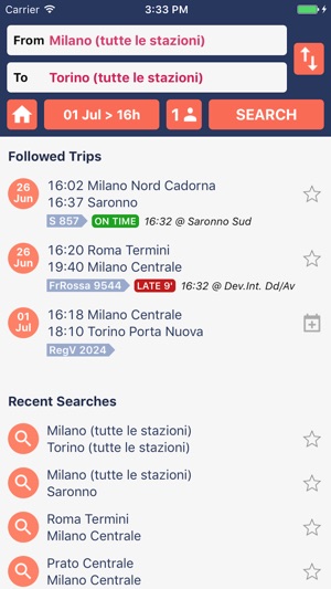 Trenìt! - find Trains in Italy(圖3)-速報App