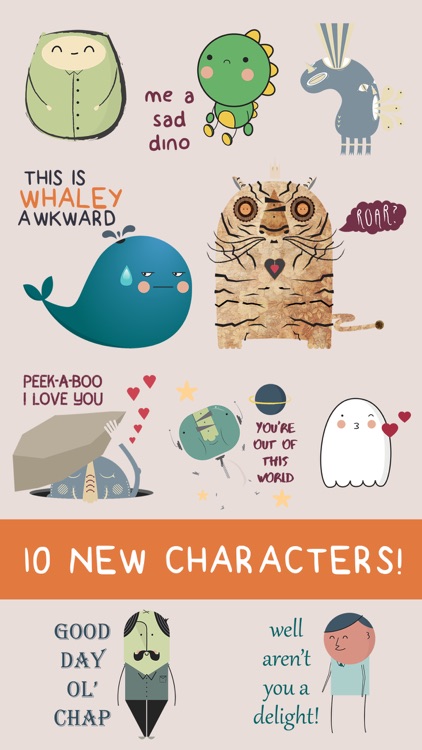 Fun Multi-Character Stickers! screenshot-4