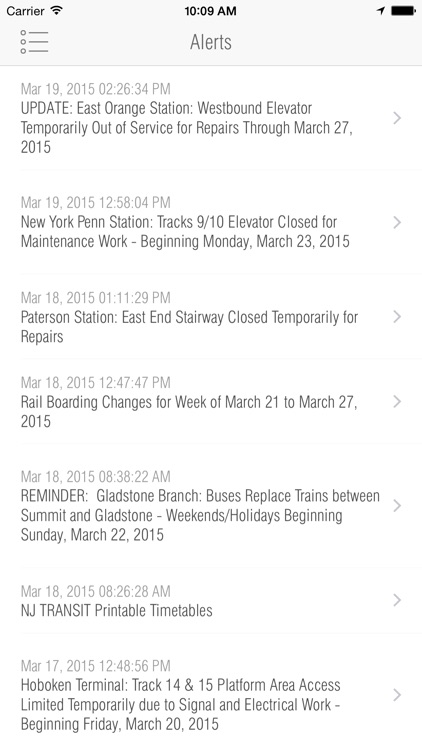 New Jersey Rail - Departures screenshot-3