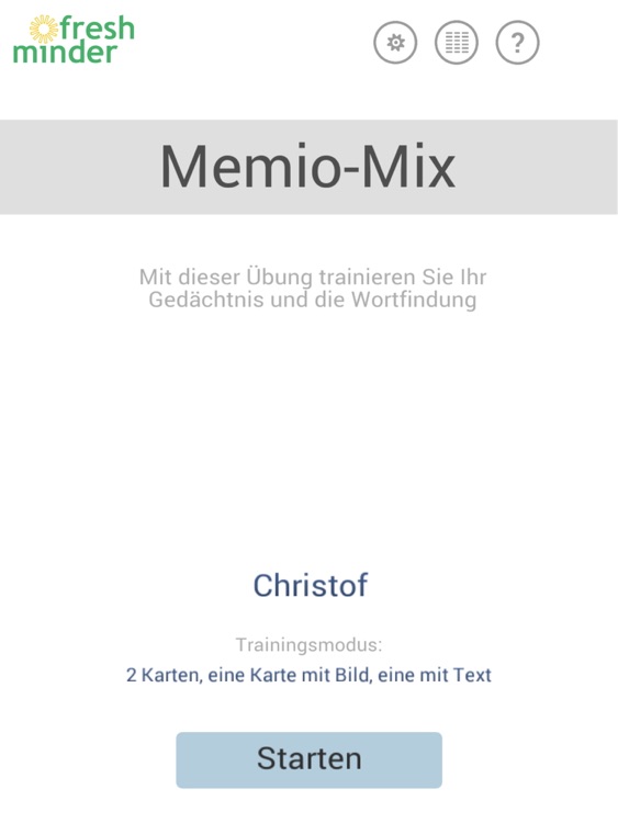 Memio-Mix - Gehirntraining