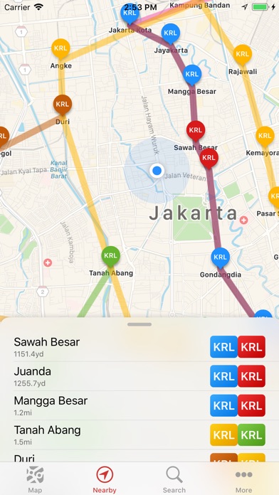 Jakarta LRT, MRT & Commuter screenshot 3
