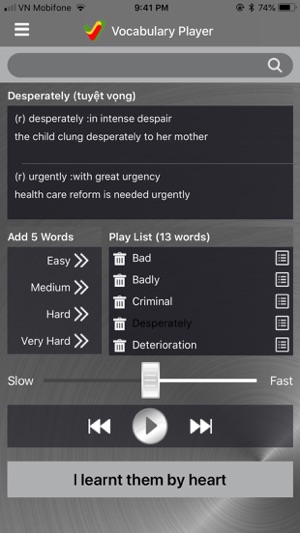 Vocabulary Player(圖4)-速報App