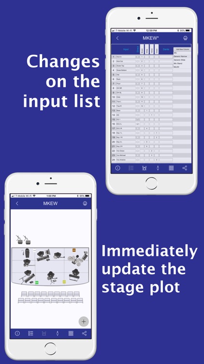 Stage plot app