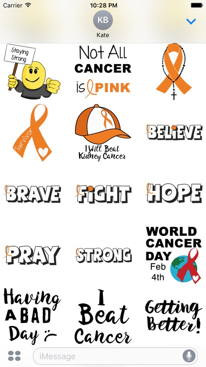 Kidney Cancer Stickers