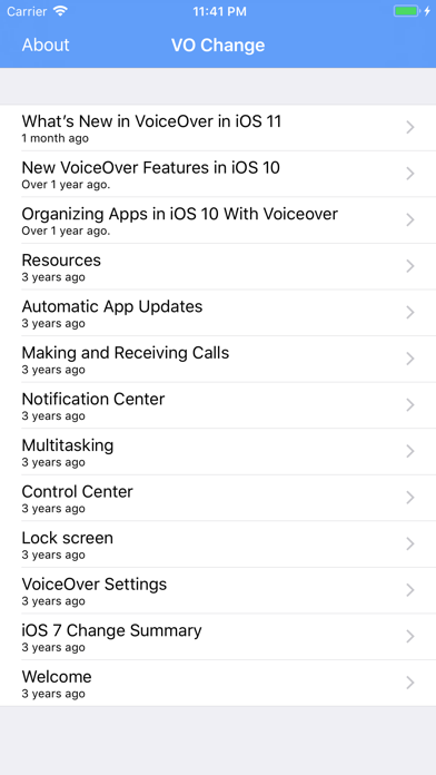 How to cancel & delete VO Change - VoiceOver changes from iphone & ipad 1