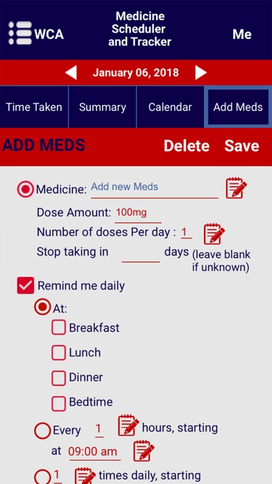 Medicine Tracker and Scheduler screenshot 4