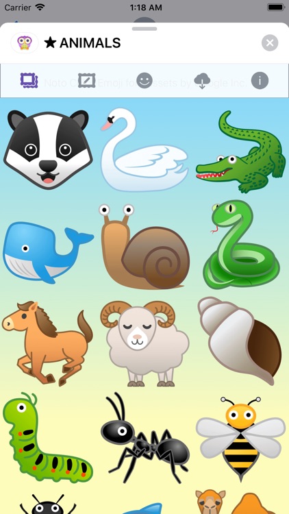 Animals Emoji • Stickers