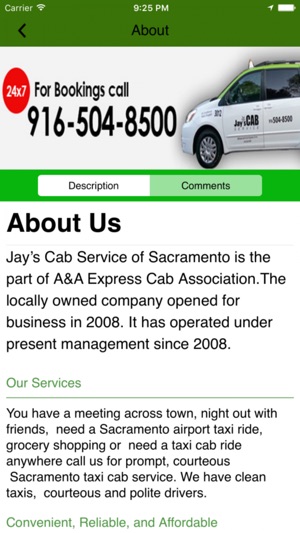 Jay's Cab Services(圖3)-速報App