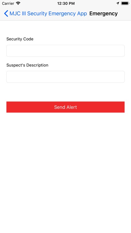 MJC III Security Emergency App screenshot-3