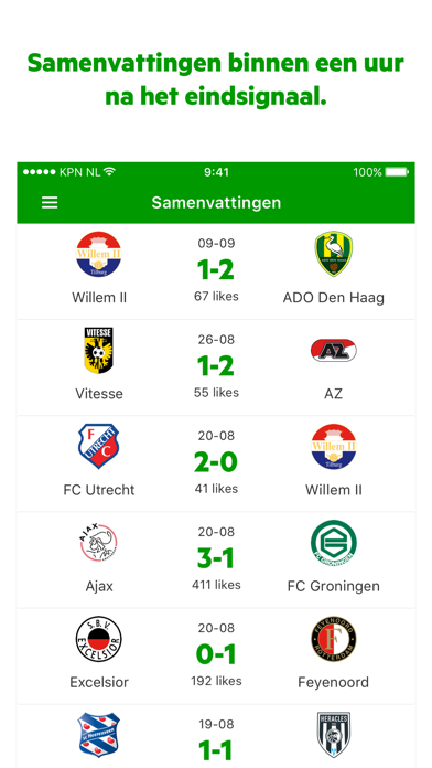 KPN Goal Alert screenshot 4