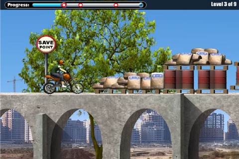 Construction Yard Crazy Moto screenshot 4