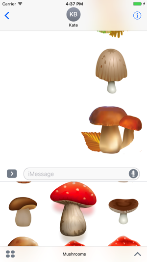 Mushrooms iMessage Edition(圖4)-速報App