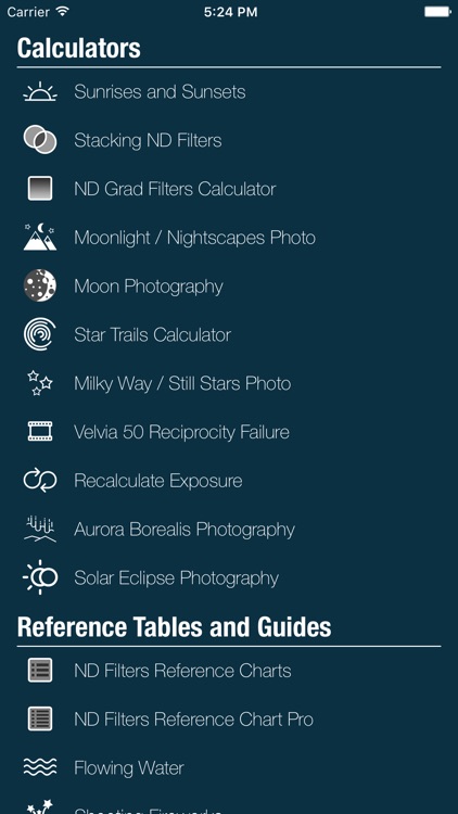 LExp - Long Exposure Calculators