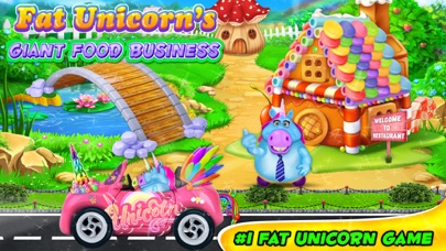 How to cancel & delete Fat Unicorn Giant Food Blogger from iphone & ipad 1