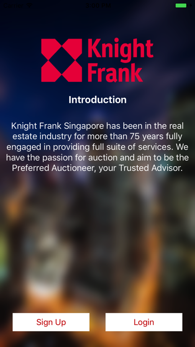 How to cancel & delete Knight Frank Auction from iphone & ipad 1