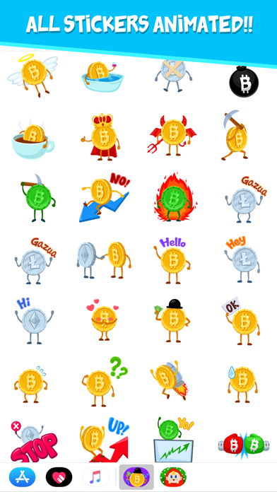 Cryptalk - Bitcoin Stickers screenshot 2