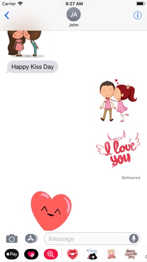 Kiss Day Animated Valentines(圖3)-速報App