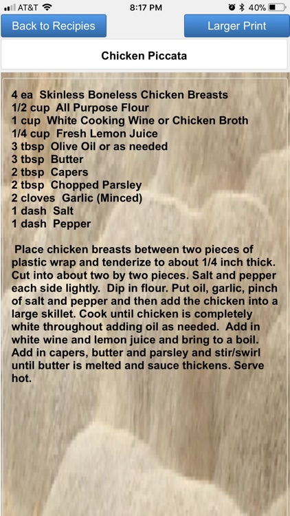 Recipe Assistant screenshot-3