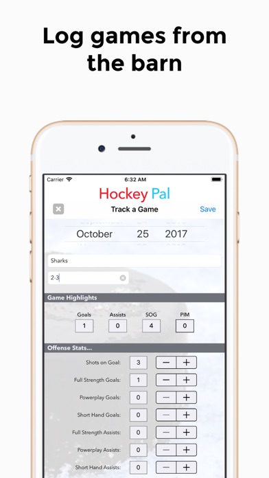 Hockey Pal screenshot 2