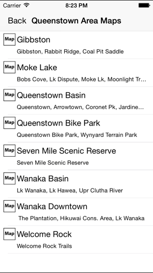 TrailMapps: Queenstown(圖3)-速報App