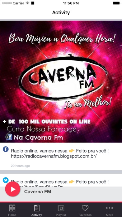 Caverna FM screenshot 2