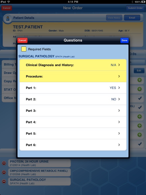 HealthLab Mobile for iPad screenshot-4