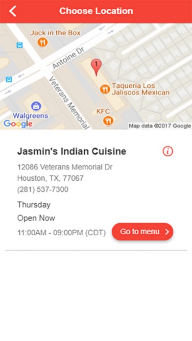 Jasmin's Indian Cuisine screenshot 2