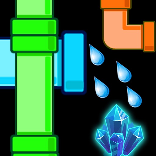 Plumber Puzzle : Glow Color Pipe Classic Games icon