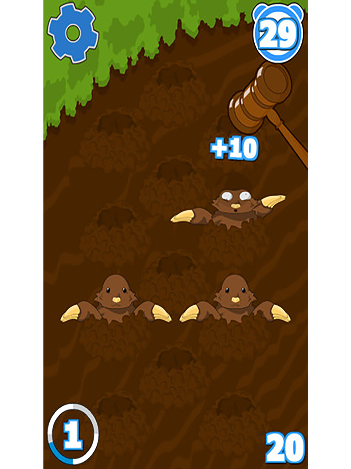 宝宝打地鼠游戏-好玩的儿童益智游戏