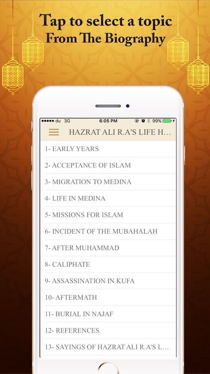 Hazrat Ali R.A's Biography History Quiz Quotes screenshot-3