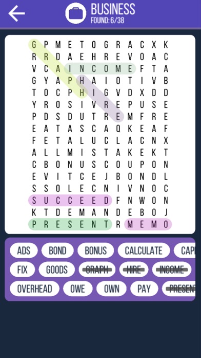 Words Search: Crosswords screenshot 4