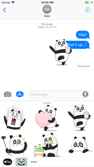 Panda! Stickers & Emoji Funny(圖2)-速報App