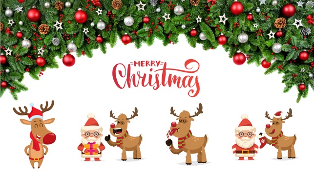 Reindeer Christmas Sticker App(圖3)-速報App