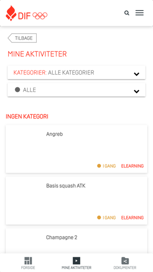 Idrættens E-læring(圖2)-速報App