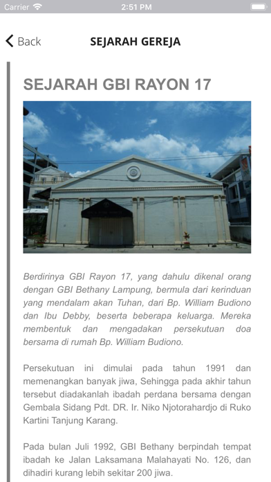 GBI Rayon 17 Lampung screenshot 3