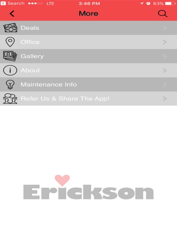 Erickson H & A screenshot 3