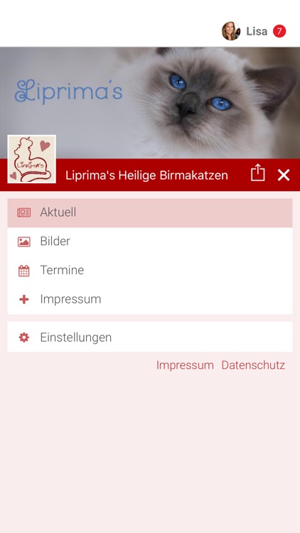 Liprima's Heilige Birmakatzen