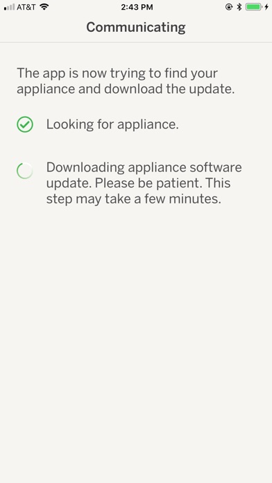Oven Update App screenshot 3