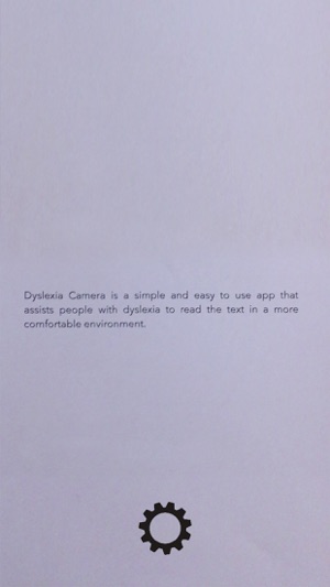 Dyslexia Camera