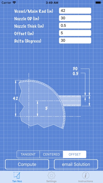 Tangential Nozzle