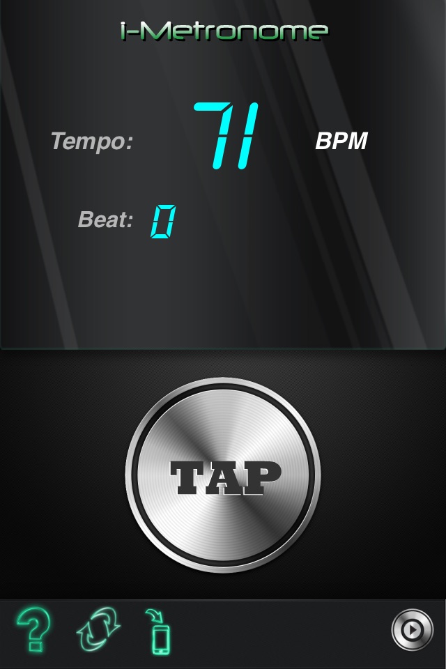 i-Metronome: The Beat Counter screenshot 2