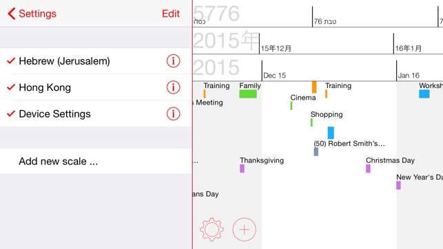 CoCoCal - Timeline Calendar(圖5)-速報App