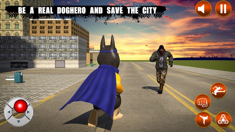 Flying Dog Hero Crime City