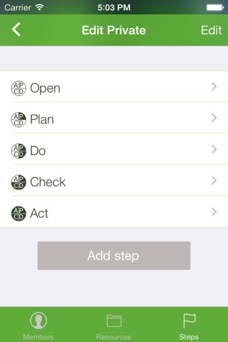 LeanDesk - PDCA action plan screenshot 3