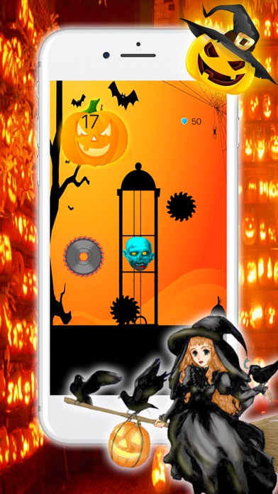 Zombie Fall Game For Halloween screenshot 2