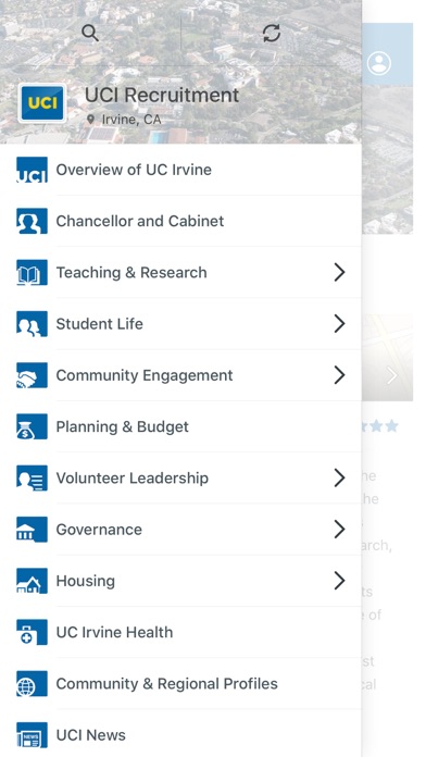 UCI Executive Recruitment screenshot 3