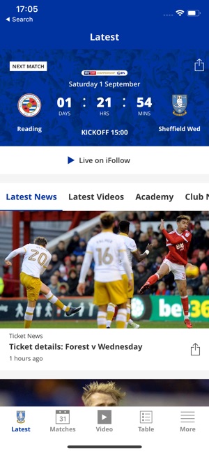 Sheffield Wed Official App